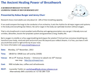 BreathWork Workshop Invite
